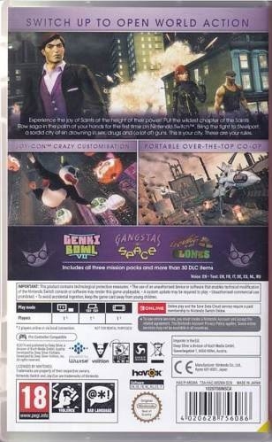 Saints Row - The Third - The Full Package - Nintendo Switch (A Grade) (Genbrug)